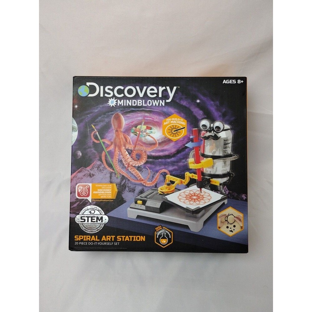 Discovery Mind Blown Spiral Art Station New In Box